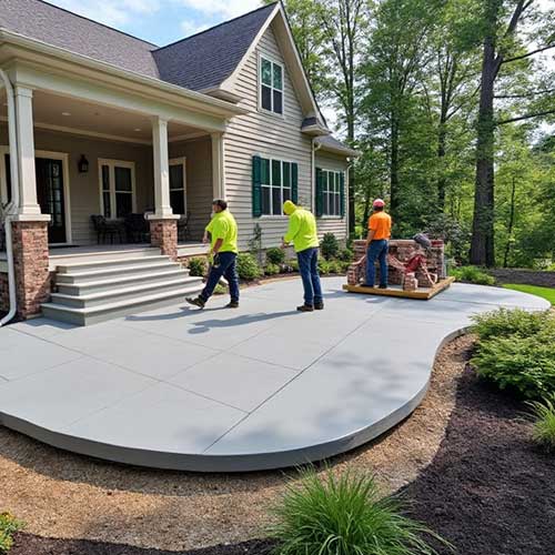 Concrete Patio Installation Cost 